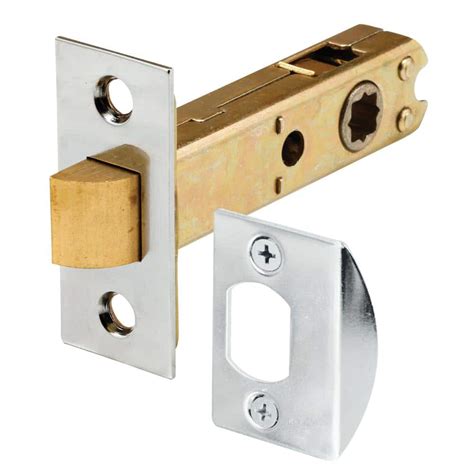 Prime-Line Passage Door Latch, 9/32 in. and 1/4 in. Square Drive, Steel, Chrome E 2440 - The ...