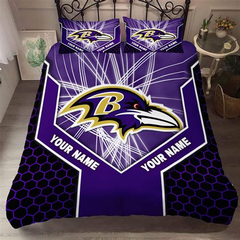 Baltimore Ravens Bedding set Custom name Baltimore Ravens | Etsy