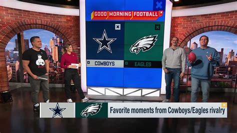 Favorite moments from Dallas Cowboys-Philadelphia Eagles rivalry | 'GMFB'