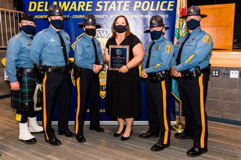 Delaware State Police Announce 2020 Trooper and Civilian Employee of ...