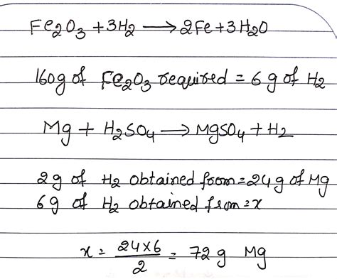 find the amount of Mg in gms to be dissolved in dilute H2SO4 to liberate H2 which is just ...