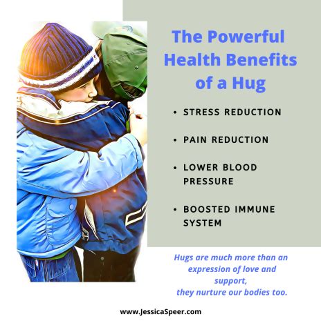 The Powerful Health Benefits of Hugs – Jessica Speer - Author