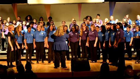 8th Grade River Oaks and Oakbrook Middle School Combined Choirs - YouTube