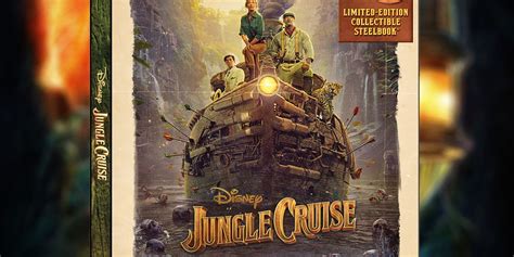 Jungle Cruise Debuts 4K Blu-ray Box Art