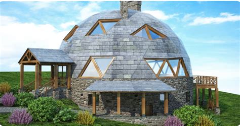 This Beautiful Dome House Design Would Be Ideal For Off Grid Living