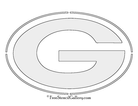 Printable Green Bay Packers Stencil - Printable Word Searches