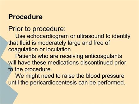 Pericardiocentesis