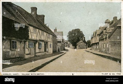 The Village, Hursley Stock Photo - Alamy