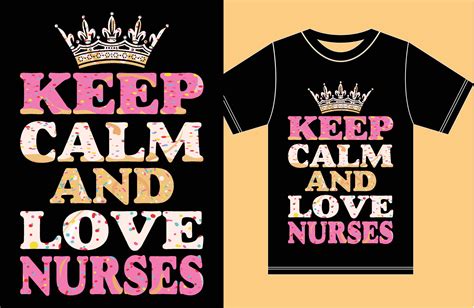 Nursing T-shirt Design. 6296492 Vector Art at Vecteezy