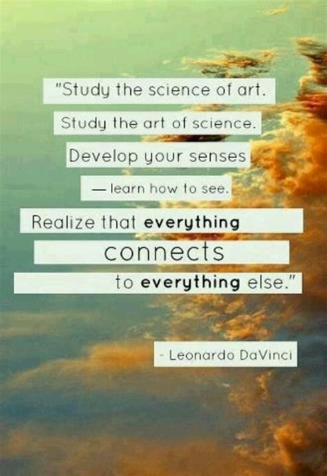 by Leonardo DaVinci... (With images) | Da vinci quotes, Artist quotes, Science quotes