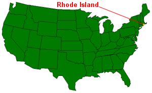 Rhode Island Geography from NETSTATE