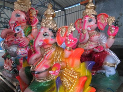 Pictorial Report Ganesh Chaturthi 2017: Statues for Sale - ARUNACHALA GRACE