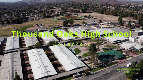 Thousand Oaks High School Drone flyover 2021 - YouTube