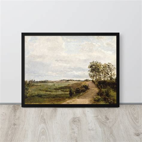 Country Road Painting Country Landscape Print Farm Path - Etsy