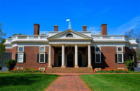 Thomas Jefferson Monticello Plantation in Charlottesville, Virginia ...