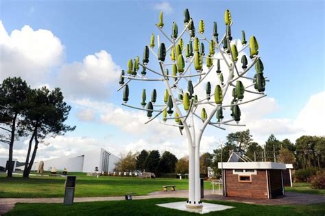 The Newest Wind Turbine Looks Like a Tree | Wind turbine, Earthship ...