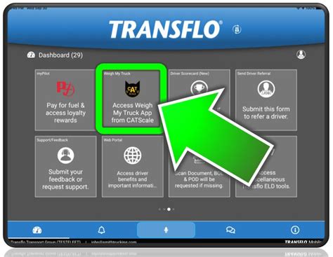 CAT Scale Weigh My Truck App