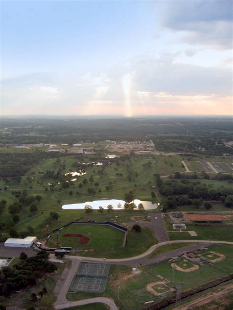 Seminole, OK : Seminole parks taken from a hot air balloon photo ...