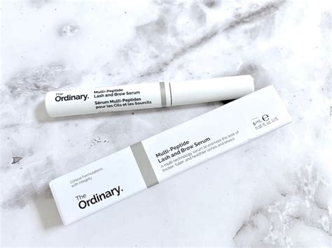 The Ordinary Multi-Peptide Lash and Brow Serum Review - A Beauty Edit