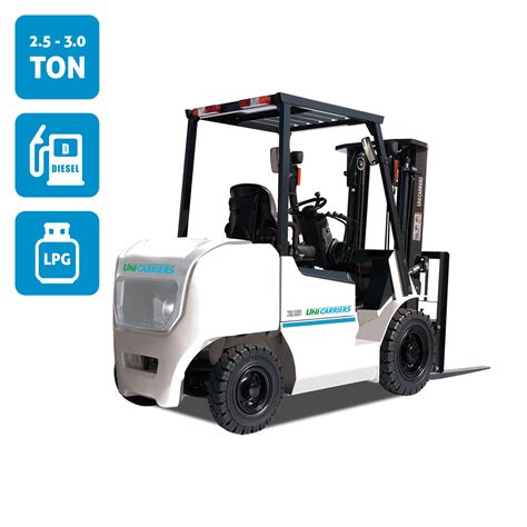 UniCarriers FD & FG Forklift Internal Combustion Models (2.5 – 3.0 Ton ...