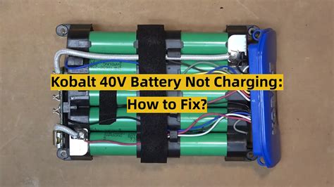 Kobalt 40V Battery Not Charging: How to Fix? - ToolsProfy