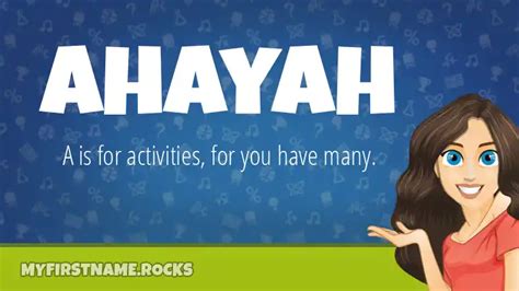 Ahayah First Name Personality & Popularity