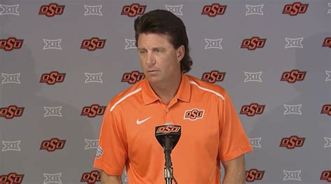 Notes on Mike Gundy's South Alabama Press Conference | Pistols Firing