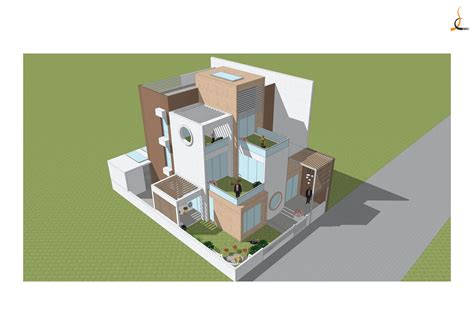Stepped Cube House in Ahmedabad, India b|Houses Amazing Architecture, Architecture Drawing ...