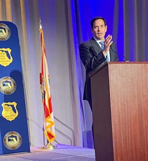 Rubio Delivers Keynote Address at Florida Police Chiefs Association ...