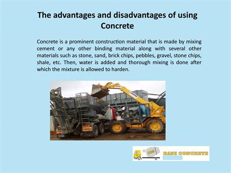 The advantages and disadvantages of using concrete by wills carlet - Issuu