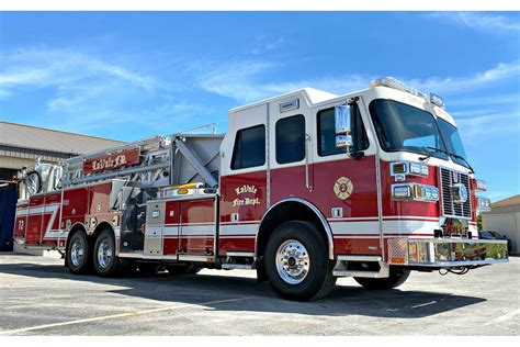 Sutphen Delivers SPH 100 Aerial Platform Quint - The Rig | Firefighting Apparatus, Vehicles ...