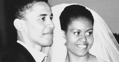 Michelle and Barack Obama Celebrate Their 25th Wedding Anniversary ...