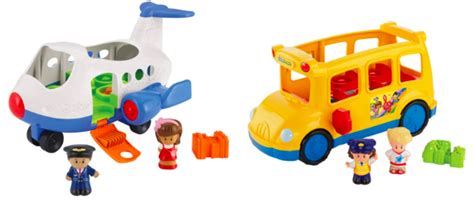 Fisher-Price Little People Airplane & School Bus Sets Only $10.88 Each (Reg. $19.99!) - Hip2Save