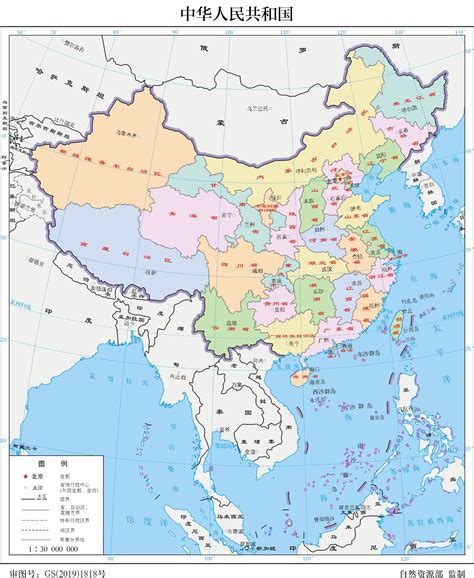 中华人民共和国 版图/地图 - 江皇无限