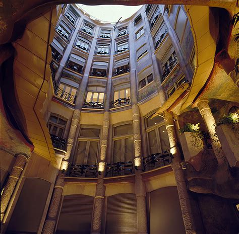 Antoni Gaudi Casa Mila Interior