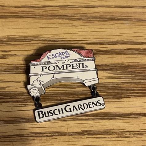 Vintage Busch Gardens Escape From Pompeii Pin | #4602859172