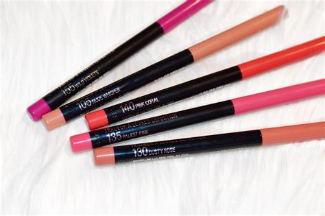 Maybelline Color Sensational Lip Liners – Pearls and Paris