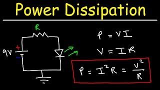 Formula for Power Dissipated in a Resistor - MakenaanceStrickland