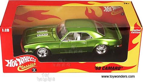 1968 chevy Camaro by Mattel Hot Wheels 1/18 scale diecast model car ...