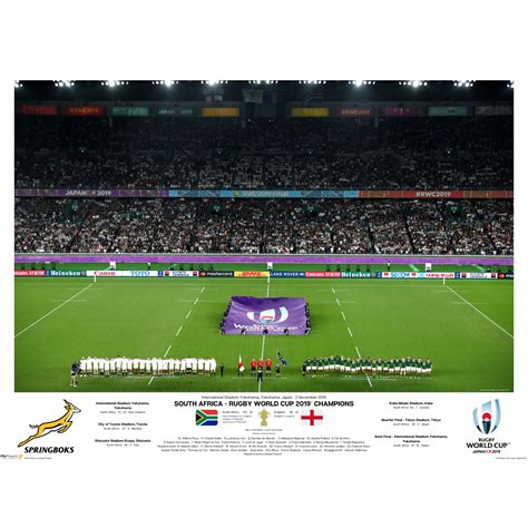 RWC Final 2019 Poster | SA Rugby Shop RWC Final 2019 Poster