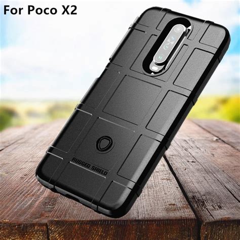 Cheap New Shockproof Case For xiaomi poco X2 Silicone Military Style ...