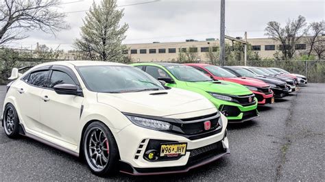 Civic Type R & Lots of Modified Cars at the Elite Tuner Season Opener 2018 - YouTube