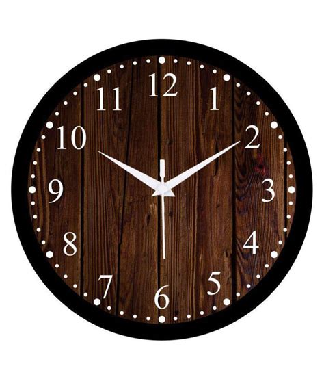 Efinito Circular Analog Wall Clock ( 28 x 6 cms ): Buy Efinito Circular Analog Wall Clock ( 28 x ...