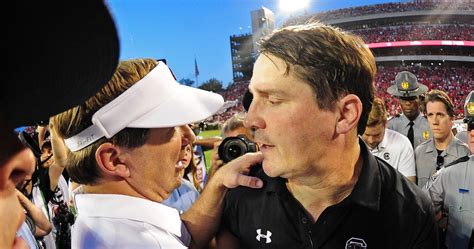 Former Georgia teammates Kirby Smart and Will Muschamp share genuine ...