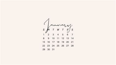 FREE JANUARY 2023 Desktop Calendar Backgrounds (EASY DOWNLOAD)