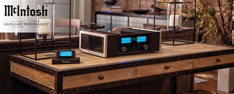 McIntosh Audio: stereo receivers - preamps - audio cables - speakers