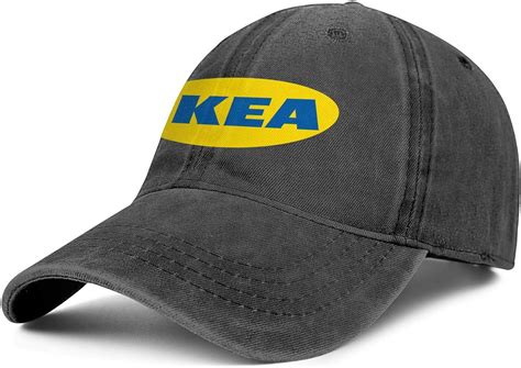 Men/Womens Black IKEA- Flat-Along Adjustable Hunting Cap Vintage Snapback Hats at Amazon Men’s ...