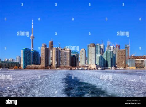 Skyline, Toronto, Ontario, Canada, winter Stock Photo - Alamy