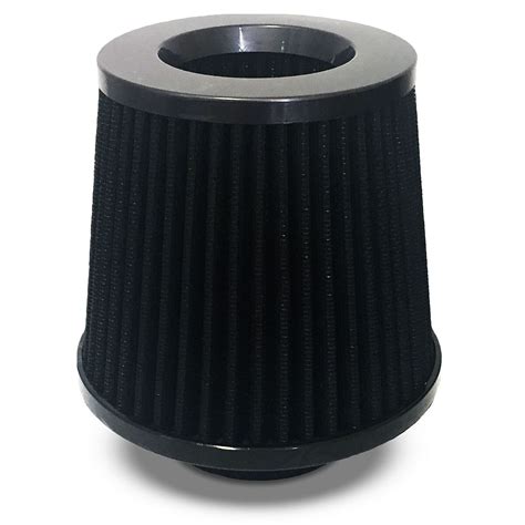 Pod Filter Black Urethane Black Top 76mm | SAAS Automotive