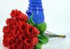 2019 Artificial Flowers Royal Blue Roses For Bridal Bouquet Wedding Bouquet Wedding Decor ...